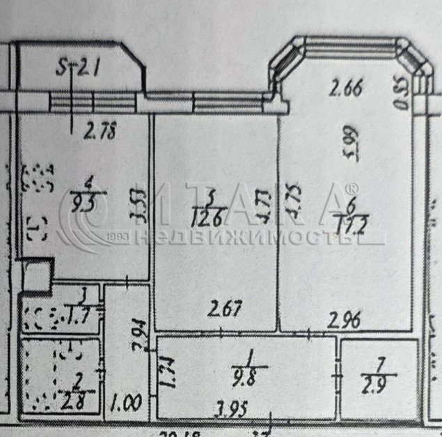 Продажа квартиры Московское, 34