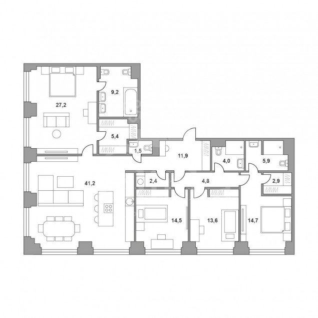 Продажа квартиры Ленинградский, 37/3