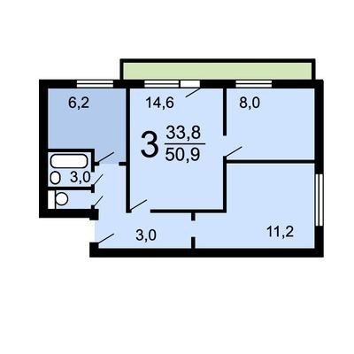 Продажа квартиры Бехтерева, 41к3