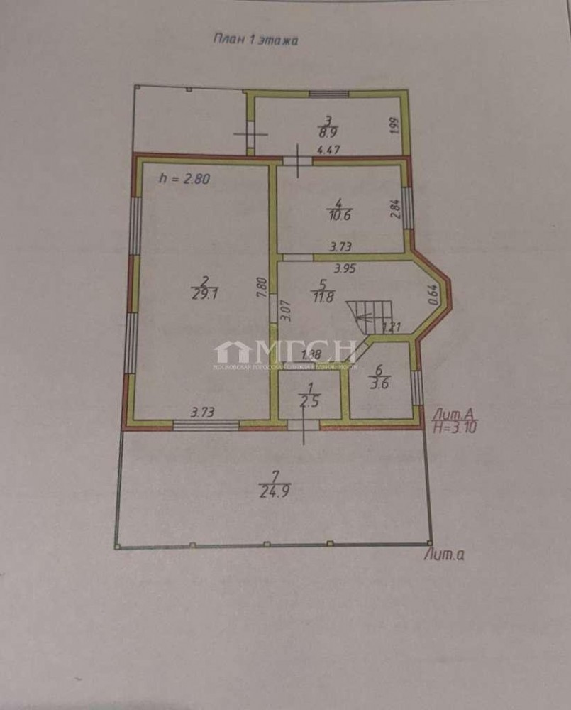 Продажа загородного дома Люберцы, Ручеек, 915. Стоимость 13 000 тыс.р.  Площадь 114 м?.