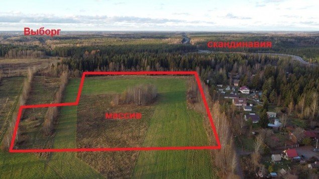 Продажа земельного массива Смолячково